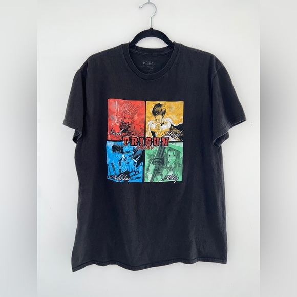 COPY - Trigun Anime Tee L 1/1 Rare Find UNI Manga​​ - Picture 5 of 5